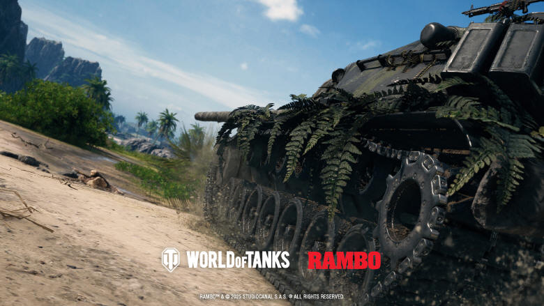 Rambo w World of Tanks