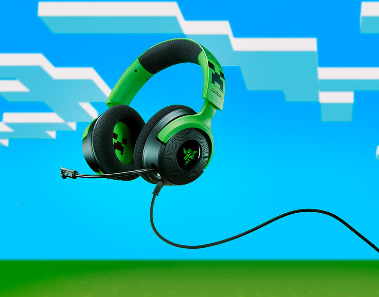 Prawdziwy Creeper w kolekcji Razer x Minecraft
