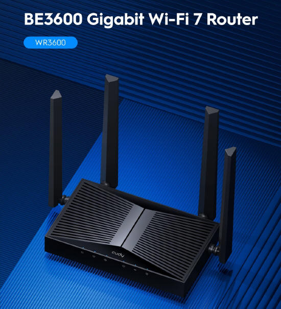 Cudy WR3600 – router Wi-Fi 7 z kontrolą rodzicielską i VPN