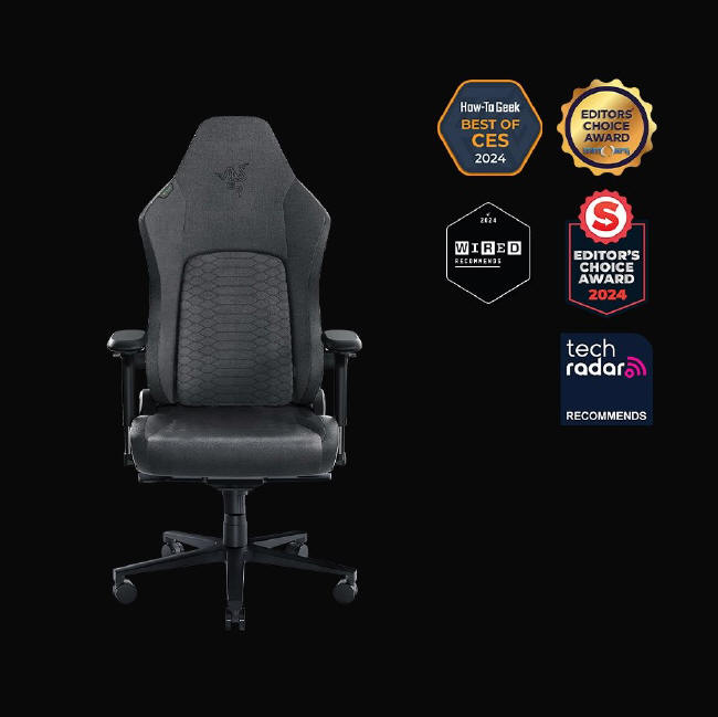 Razer Iskur V2 X Gray - ergonomia w doskonaej formie