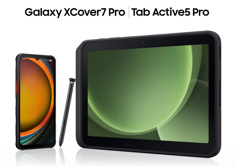 Smartfon Galaxy XCover7 Pro i tablet Galaxy Tab Active5 Pro