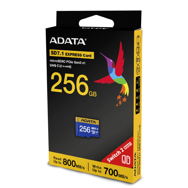 ADATA - Karty microSDXC dla uytkownikw Nintendo Switch 2