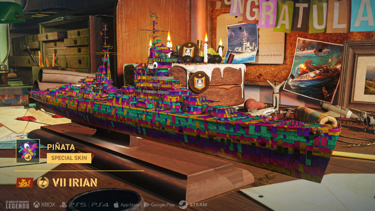 World of Warships: Legends szykuje się na swoją 6-rocznicę