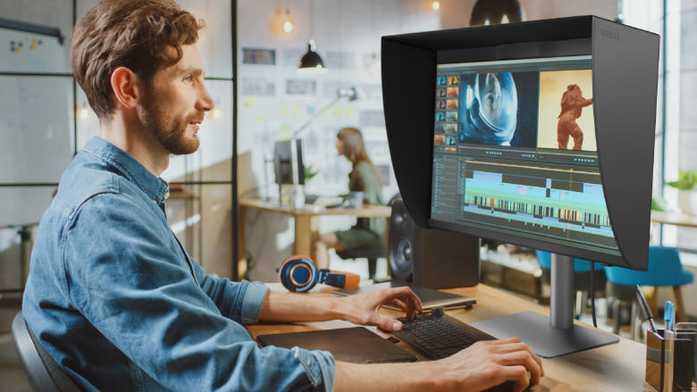 BenQ prezentuje 27-calowy monitor 4K z kalibratorem kolorów