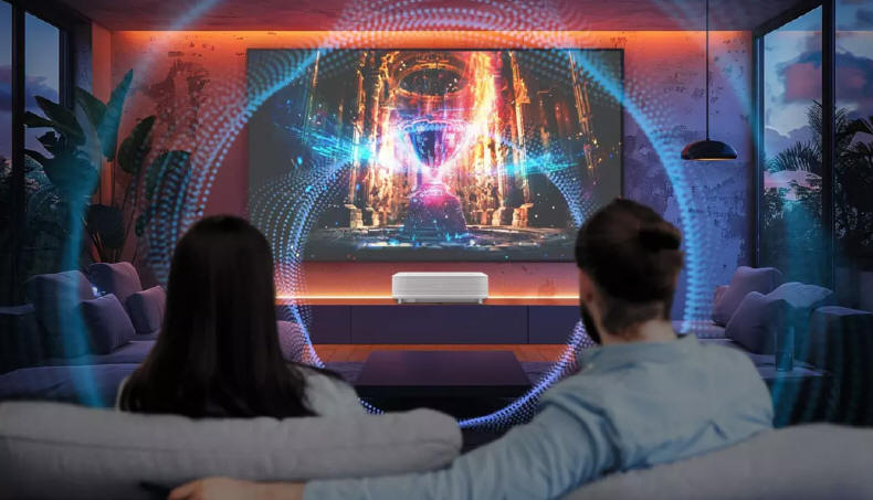 Epson Lifestudio Grand - projektor 4K z laserem i dwikiem Bose