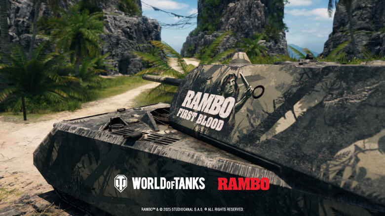 Rambo w World of Tanks