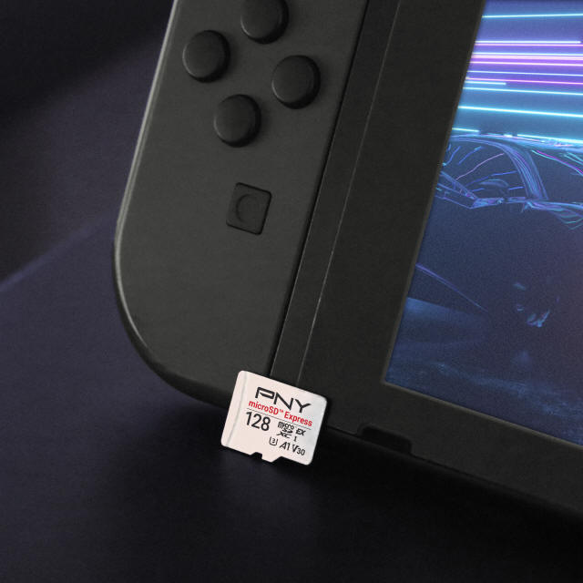 PNY - karty pamięci microSD Express Flash dla Nintendo Switch 2