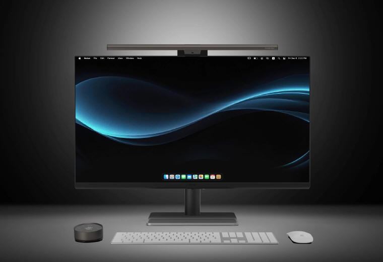 BenQ ScreenBar Halo 2 rozjaśnia stanowisko pracy
