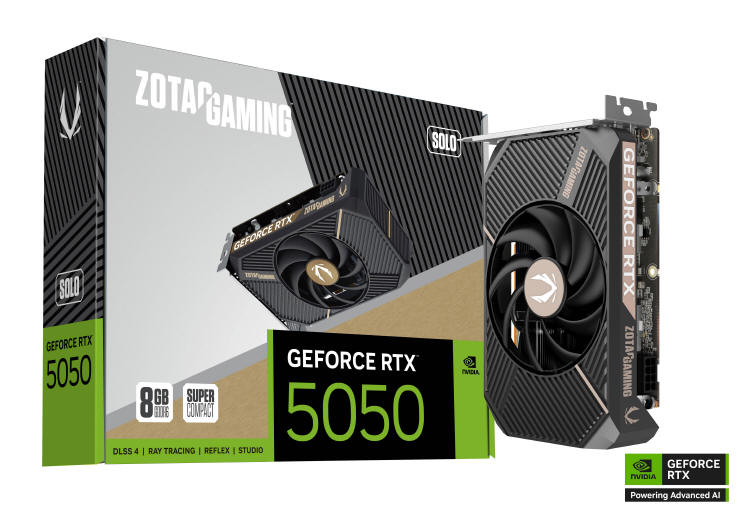 ZOTAC GAMING - nowa seria kart graficznych GeForce RTX 5050
