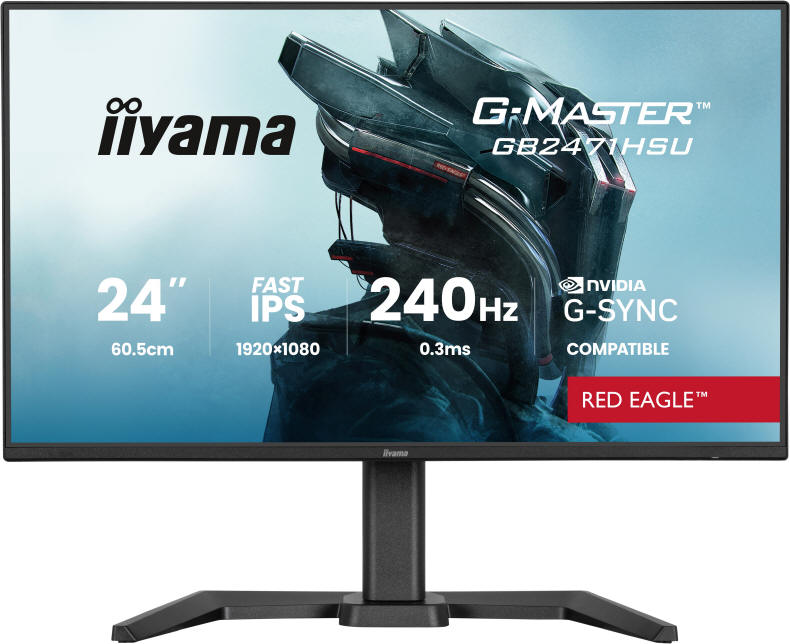 iiyama Red Eagle - 240 Hz w Full HD i 200 Hz w QHD