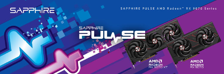 Karty SAPPHIRE NITRO+, PURE oraz PULSE Radeon RX 9070