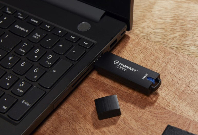 Kingston IronKey D500S z szyfrowaniem FIPS 140-3 poziomu trzeciego