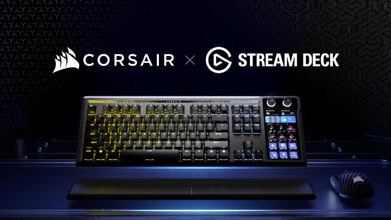 CORSAIR - Klawiatura z wbudowanym kontrolerem Stream Deck