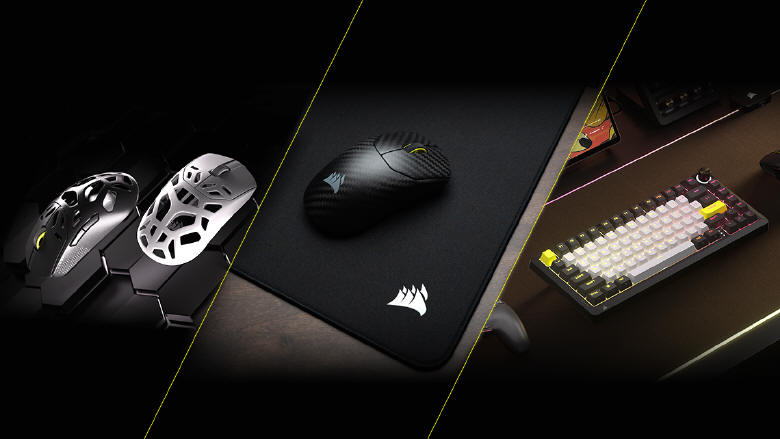 CORSAIR prezentuje flot� nowych urz�dze� peryferyjnych