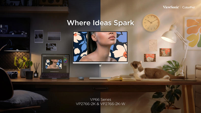 ViewSonic VP66 z certyfikacj� Pantone dla tw�rc�w pracuj�cych w domu