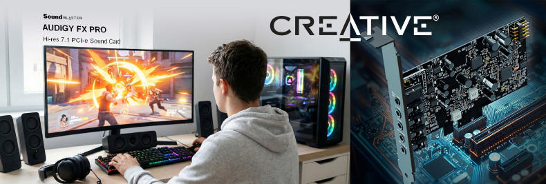 Sound Blaster Audigy FX Pro – nowa jako�� d�wi�ku dla komputer�w PC