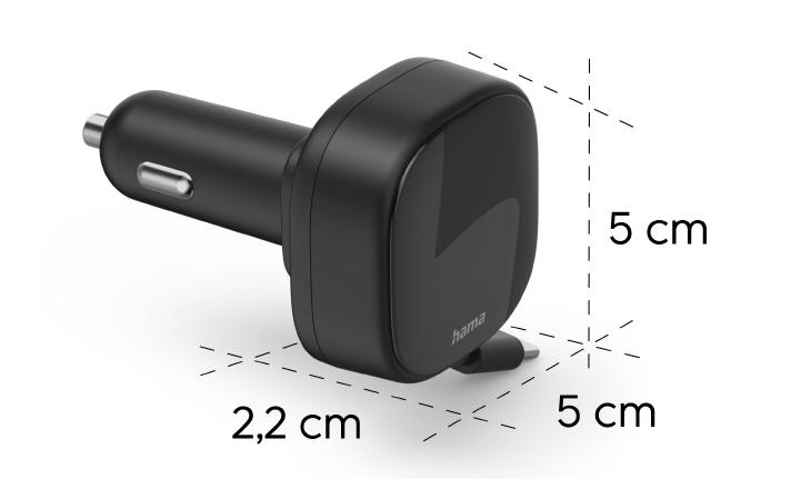 Hama - �adowarka samochodowa z Power Delivery o mocy 30 W