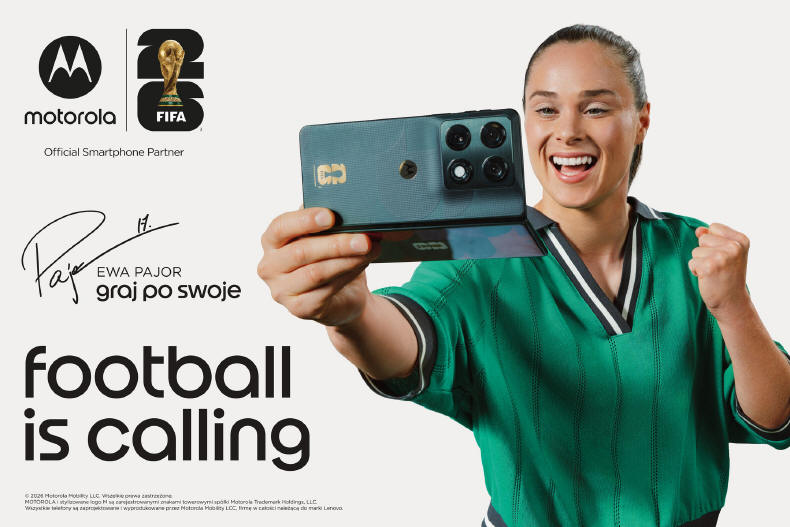 Motorola zagra z Ewą Pajor