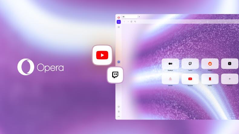 Opera dodaje YouTube i Twitch do paska bocznego przegl�darki