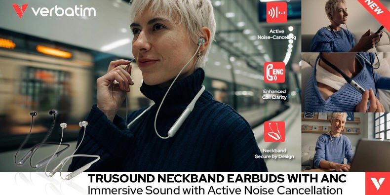 Verbatim TruSound ANC Neckband