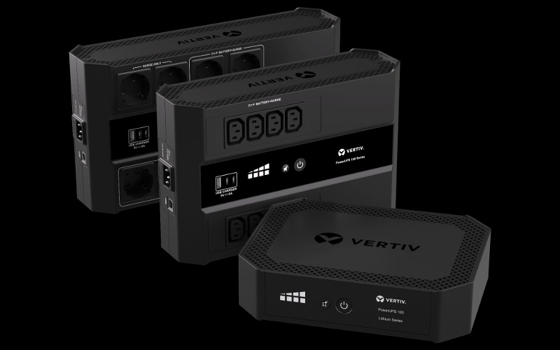 Nowe zasilacze awaryjne Vertiv PowerUPS 100 Standby