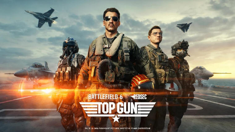 Battlefield 6 x Top Gun - oficjalny zwiastun