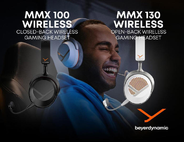beyerdynamic prezentuje MMX 100 Wireless i MMX 130 Wireless