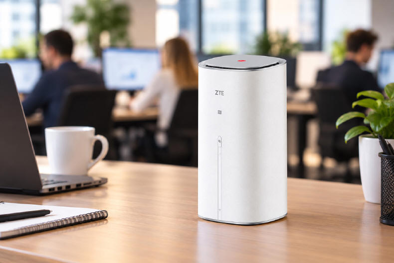 ZTE G5 Ultra+ 5G - router FWA z procesorem Qualcomm Snapdragon