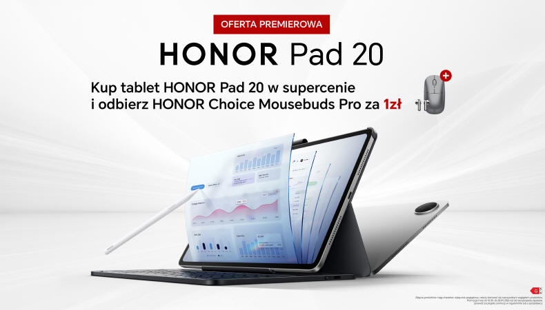 HONOR Pad 20 oficjalnie w Polsce