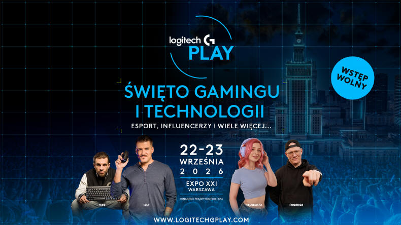 Logitech G PLAY 2026 - Warszawa gospodarzem finałów CS2