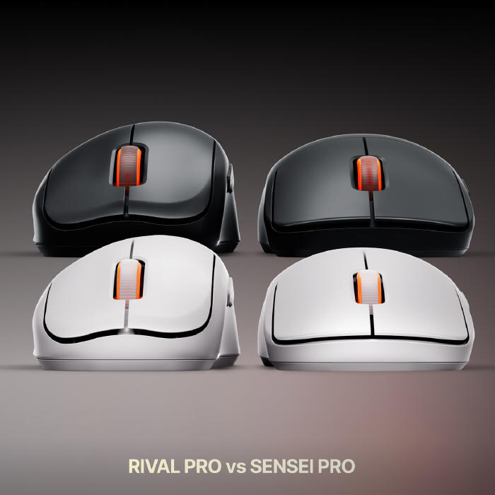 SteelSeries - Sensei Pro i Rival Pro z technologią UWB i 8K