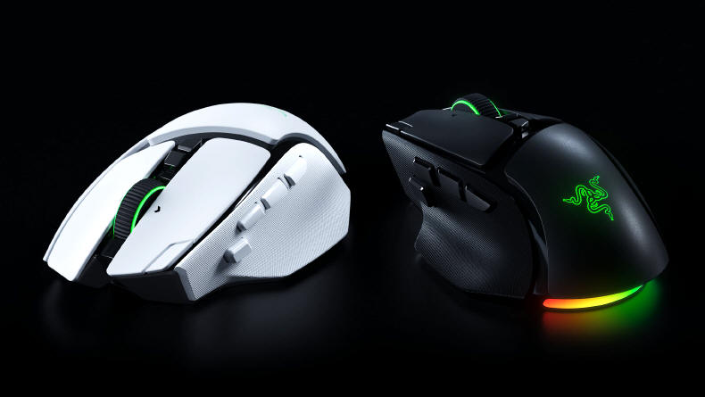 Razer Basilisk V4 Pro ze stacją ładującą Mouse Dock V2 Pro