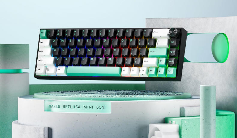 Razer Reclusa Mini 65% z magnetycznymi przełącznikami