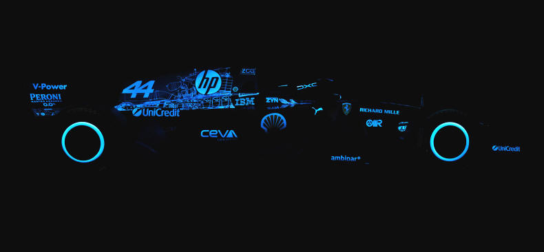 HP maluje wizj� Ferrari  na bolidach na Grand Prix w Austin
