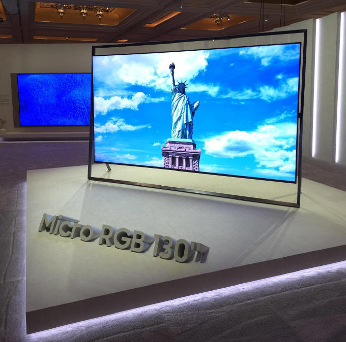 Samsung przedstawia 130-calowy telewizor Micro RGB
