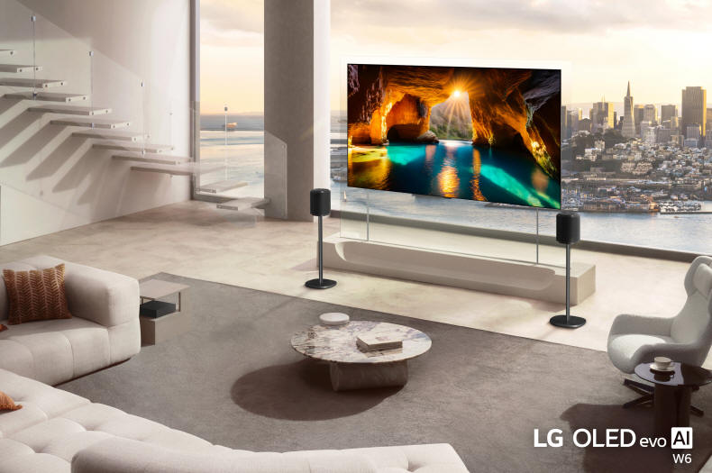LG prezentuje Wallpaper TV - najcie�szy na �wiecie bezprzewodowy