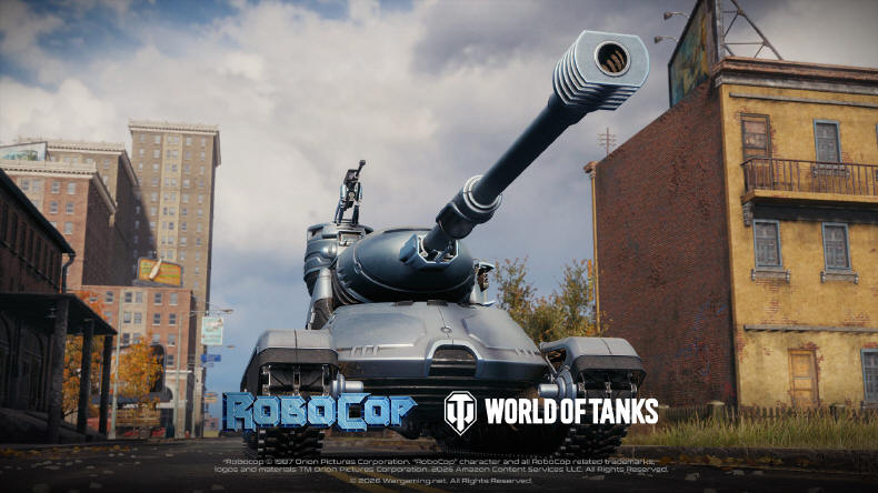 RoboCop wkracza do akcji w World of Tanks