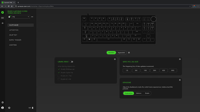 Razer prezentuje Synapse Web