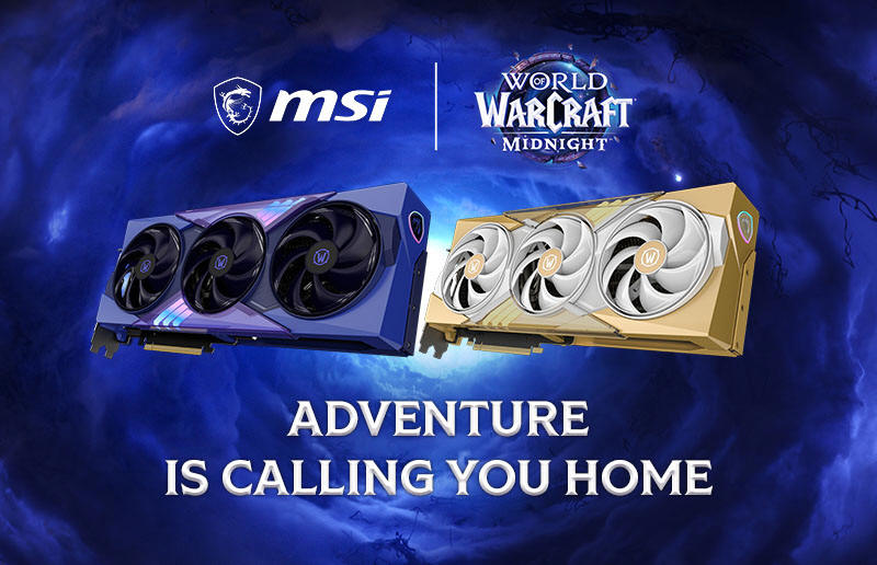 MSI - karty graficzne RTX 5070 w edycjach World of Warcraft: Midnight