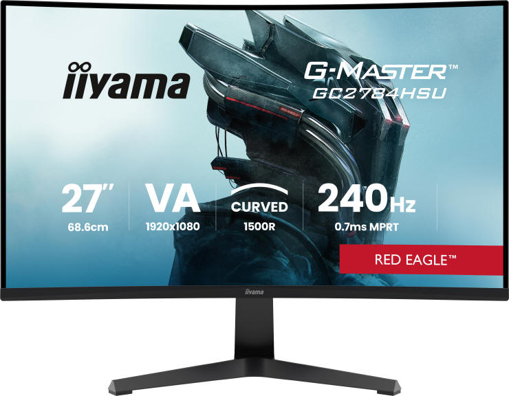 iiyama G-Master Red Eagle - 27 cali, VA i nawet 240 Hz