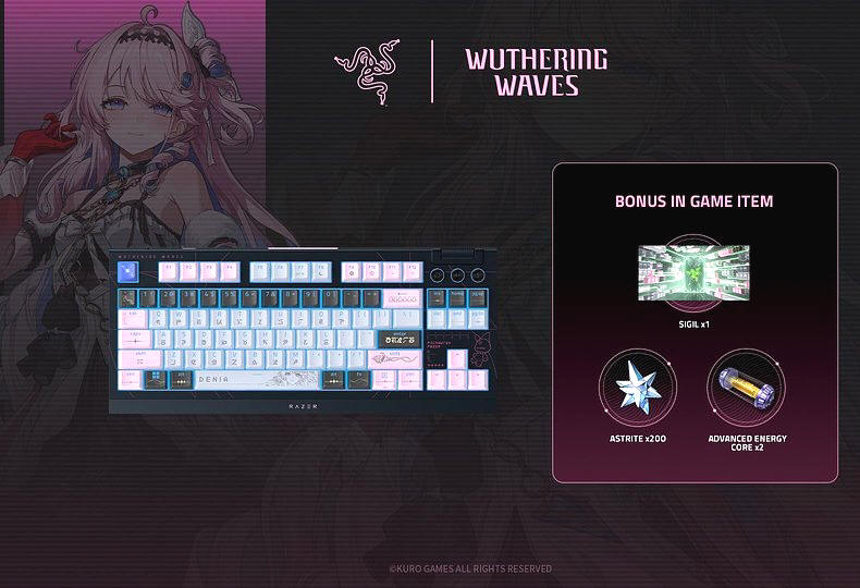 Razer i Wuthering Waves ogłaszają pierwszą oficjalną kolekcję sprzętu