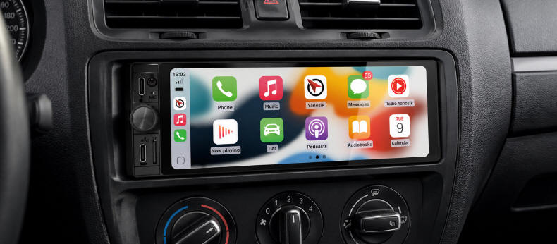 NAVITEL RD10 - radio z bezprzewodowym CarPlay i Android Auto