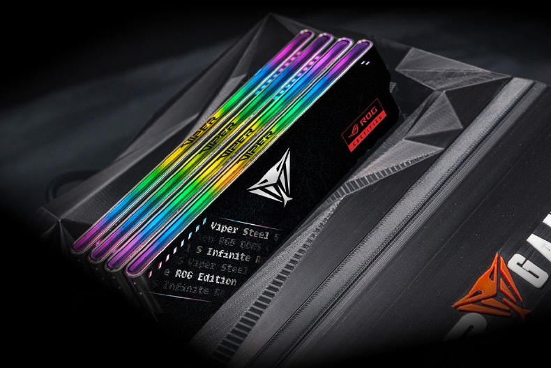 Patriot i ROG łączą siły - Viper Steel 5 Infinite RGB DDR5 ROG
