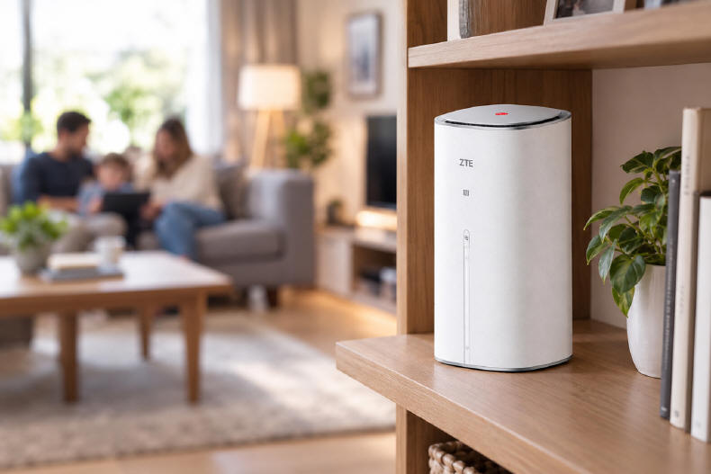 ZTE G5 Ultra+ 5G - router FWA z procesorem Qualcomm Snapdragon