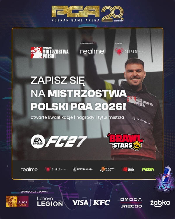 realme partnerem PGA Mistrzostw Polski w Brawl Stars i EA SPORTS
