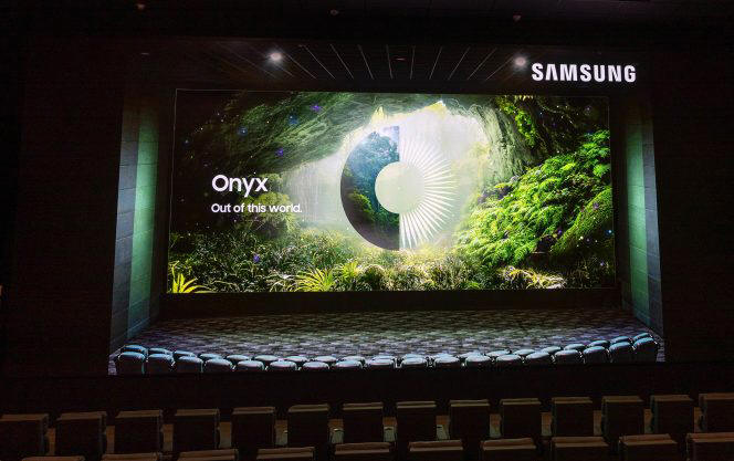 Samsung prezentuje14-metrowy wyświetlacz LED Onyx