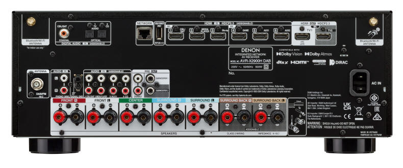 Denon przedstawia now� generacj� amplituner�w AV z serii X