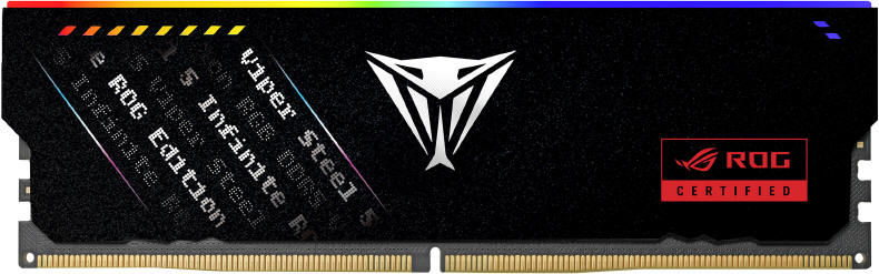 Patriot i ROG łączą siły - Viper Steel 5 Infinite RGB DDR5 ROG