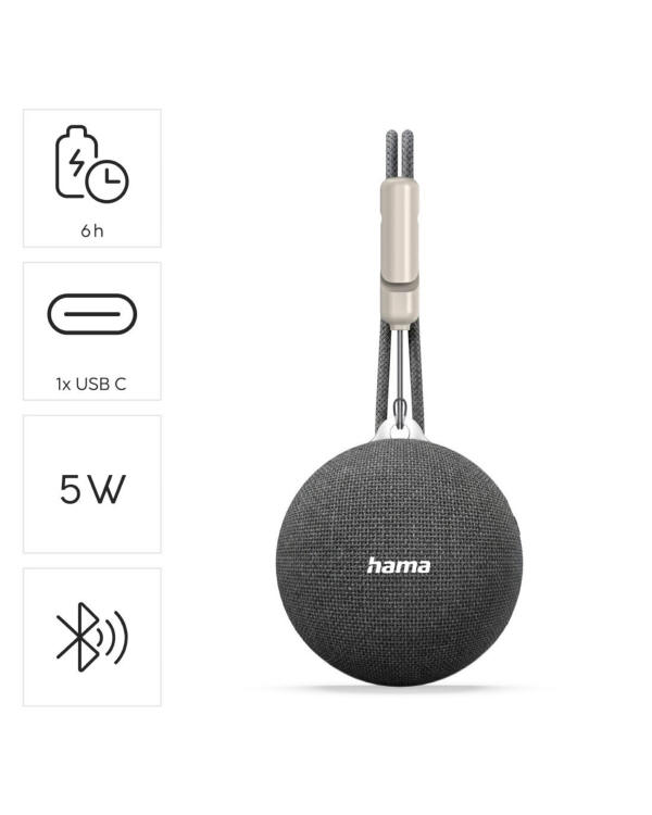 Hama MagBuddy - g�o�nik i magnetyczna podstawka pod telefon