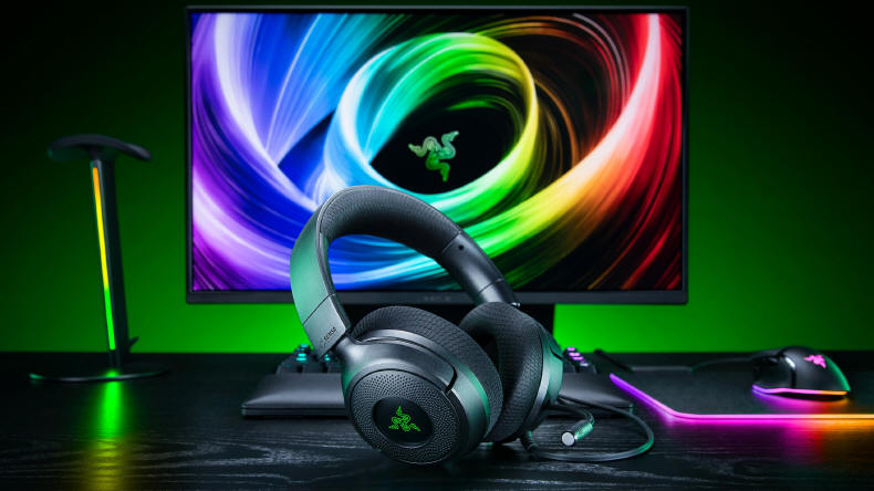 Razer Kraken V4 X z technologią Sensa HD Haptics